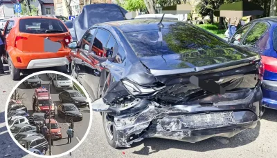 Acum! Accident grav! Trafic blocat, echipaje de urgență la fața locului!