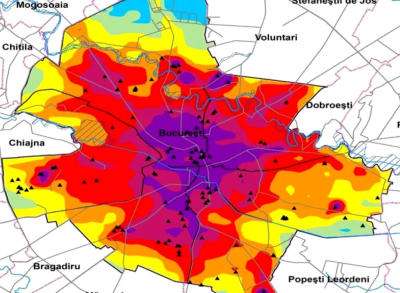 Alertă în București! Calitatea aerului scade periculos din cauza poluării!