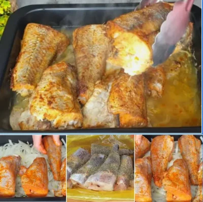 Nu mai pune doar sare și piper! Acesta este secretul pentru cel mai gustos cod la cuptor pe care l-ai mâncat vreodată.