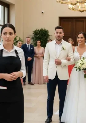 Șoc la nuntă! Soțul unei chelnerițe, descoperit mire la o altă ceremonie – secretul gemenilor pierduți iese la iveală!