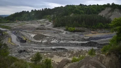 Salina Praid, lovită de ape! Sector minier distrus după zile de ploi torențiale!