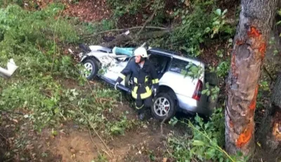 Bărbat găsit mort după o oră și femeie dusă de urgență la spital! Accident înfiorător în Brașov!