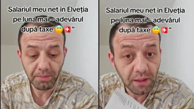 Un român din Elveția a dezvăluit salariul real. Ce sumă îi rămâne după taxe și cheltuieli!