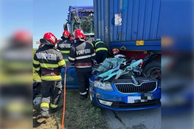 Tragedie pe A1! Un copil a murit, patru persoane rănite în carambolul provocat de un șofer neatent!