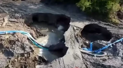Alertă la Praid! Salina în pragul unui colaps subteran – zeci de cratere amenință siguranța locuitorilor!