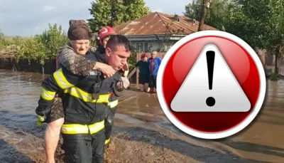 Cod galben de inundații în Constanța, Tulcea, Vrancea și Buzău: avertizări INHGA