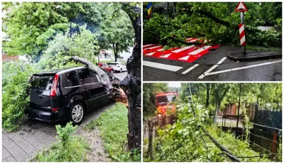 Cod Portocaliu ANM: Averse torențiale, vijelii și grindină în mai multe județe din România