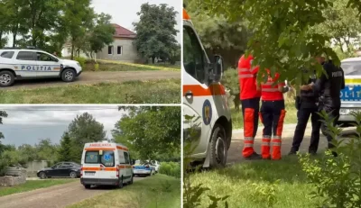 Șoc în Timiș: Soț și soție găsiți înjunghiați în curtea casei, fiul a alertat autoritățile