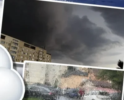 Alertă COD GALBEN în România! Caniculă și furtuni violente lovesc simultan țara!