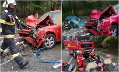 Accident mortal pe DN76 în Bihor! 2 morți și 4 răniți după derapaj în curbă