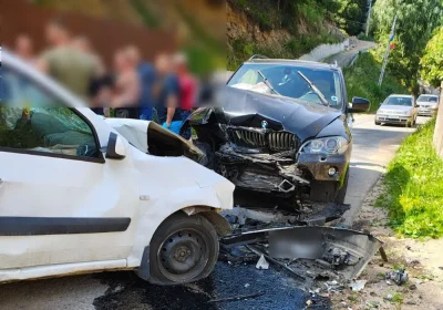 Breaking! Patru răniți și trei mașini distruse în accidentul șocant de pe Drumul Național 19A!