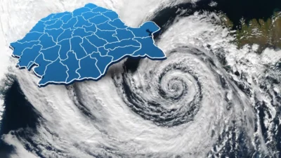 ȘOC METEO! Vin primele ninsori și un ciclon lovește România – frig ca în mijlocul iernii!