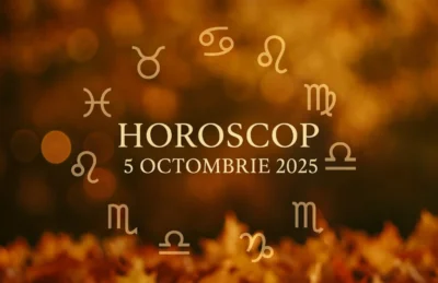 Horoscop zilnic, 5 octombrie 2025. Astrele anunta o zi de Duminica grozava pentru mai multe zodii.