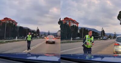 O polițistă a amendat un șofer PE NEDREPT, dar totul s-a schimbat când…