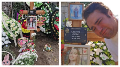 Igor Cuciuc a găsit MORMÂNTUL fiicei sale vandalizat, iar detaliul cel mai sinistru este…