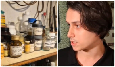 Un TÂNĂR livrator posta experimente pe TikTok, până când polițiștii au descoperit în camera sa…