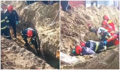 TRAGEDIE pe un șantier de canalizare! Un tânăr muncitor a sfârșit după ce…
