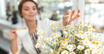 Planta de 2 lei care a fost numită elixirul tinereții. Scapi de ridurile de pe gât și mâini cu acest ceai banal