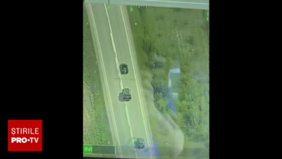 Filmat din elicopter! Ce a pățit un șofer din Maramureș după ce a sfidat legea pe DN1. Amendă uriașă și permis suspendat