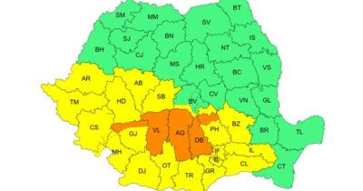 Românii vizați de Cod Portocaliu sunt în alertă. Se golește acumulările de apă și se trimit bărci în mai multe județe
