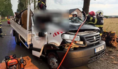 Tragedie pe șosea în timpul furtunii. Un șofer a fost surprins de fenomenele meteo extreme și a sfârșit într-un mod terifiant