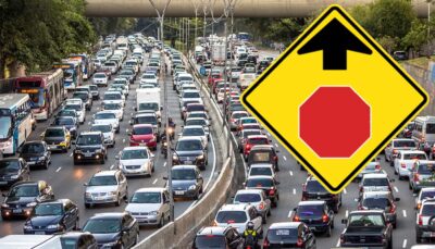 Indicatorul rutier care păcălește mii de șoferi români. Mulți opresc imediat când văd octogonul cu săgeată neagră