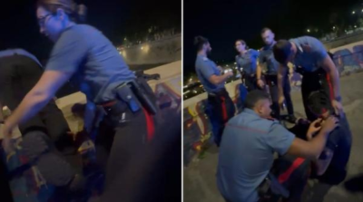 Un român a fost la un pas de moarte pe un pod din Roma. Carabinierii au intervenit în ultimul moment ca să-l salveze