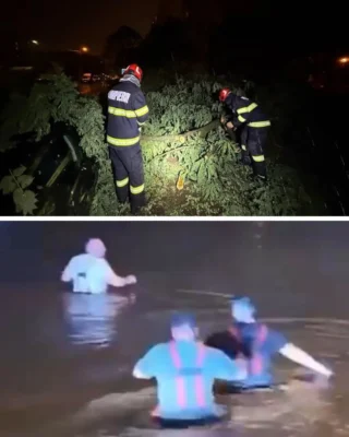 Furtuna a făcut ravagii în mai multe zone din țară. Detaliile cutremurătoare despre un șofer surprins în trafic