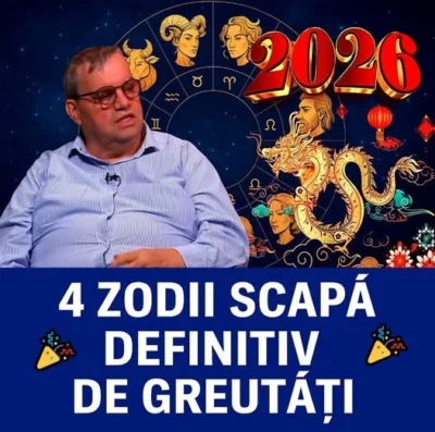 Patru zodii scapă definitiv de probleme în 2026. Află ce mesaje esențiale au primit restul semnelor zodiacale pentru anul viitor