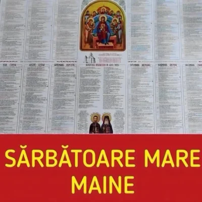 Sărbătoare cu cruce albastră în calendarul ortodox. Cine sunt sfinții care au fost descoperiți după secole și ce minuni pot face pentru cei suferinzi