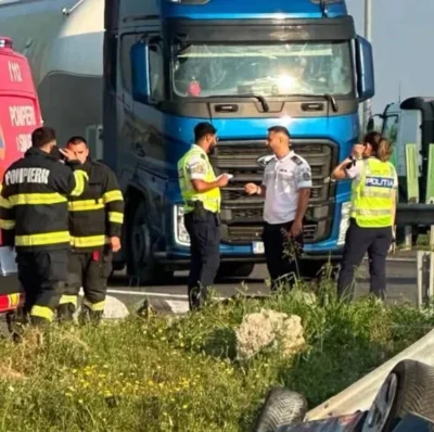 Tragedie pe una dintre cele mai circulate autostrăzi din țară. Circulația este paralizată după un impact violent între două mașini