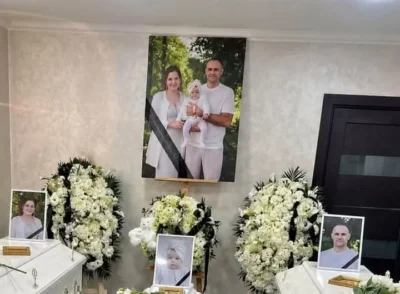 Tragedia din Grecia. Familia moldoveană lovită mortal de o autocisternă a fost înmormântată la Strășeni