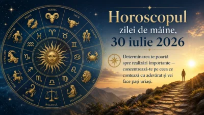 Horoscopul zilei de 30 iulie 2026. Vibrație astrală puternică și realizări importante pentru toate zodiile