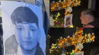 Eliberat din închisoare, tatăl lui Mario Berinde a mers direct la mormântul fiului. Imagini sfâșietoare după tragedie