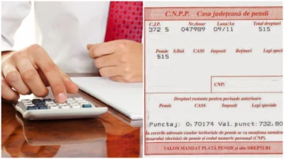 Noua taxare a pensiilor. Cum se calculează reținerile pentru sumele care depășesc pragul de 3.000 de lei