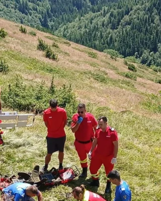 Sfârșit tragic în Munții Grohotiș. Un bărbat de 69 de ani a murit în timp ce culegea afine
