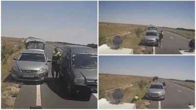 Operator de tractări din Alexandria, spulberat de o mașină în timpul unei intervenții. Mesajul transmis de pe patul de spital
