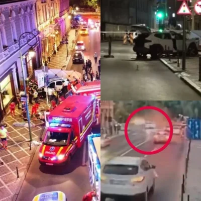 Accident mortal în centrul Brașovului. Doi bărbați și-au pierdut viața după ce un șofer a intrat cu mașina în pietoni