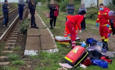 Tragedie feroviară la Sibiu. Un bărbat a murit după ce a fost lovit de un tren