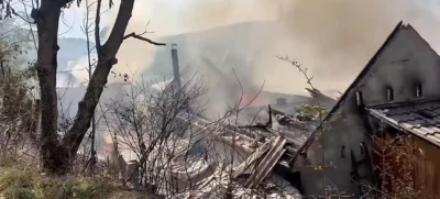Incendiu la Mănăstirea Cășiel din Cluj. Mai multe chilii și anexe au fost distruse de flăcări
