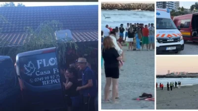 Tragedie pe litoral. Doi frați din Vaslui au murit înecați în stațiunea Olimp pe fondul curenților puternici
