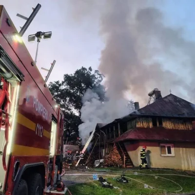 Tragedie la Mănăstirea Bisericani. Un călugăr a murit carbonizat în urma unui incendiu violent izbucnit într-o chilie