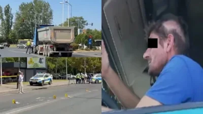 Accident mortal în Capitală. O femeie a murit după ce a fost spulberată de un TIR pe trecerea de pietoni