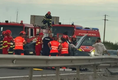 Două accidente rutiere pe A1 în Argeș. Trafic blocat și restricții majore pe ambele sensuri