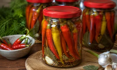 Rețetă simplă pentru ardei iuți în oțet. Cum se prepară conservele perfecte pentru iarnă