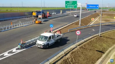 Noi kilometri de autostradă și un sistem electronic de taxare pentru transportatori se introduc în România