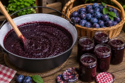 Cum se prepară corect magiunul de prune fără zahăr sau conservanți. Rețeta tradițională pentru sezonul rece