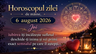 Horoscopul zilei de 6 august 2026. Predictii astrale pentru toate zodiile si sfaturi pentru cariera si iubire