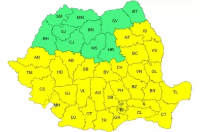 Nou val de căldură și temperaturi de până la 36 de grade în mare parte a țării. Cod galben de disconfort termic ridicat