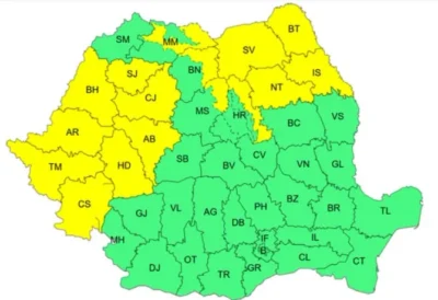 Vreme extremă în România. Canicula și vijeliile lovesc trei sferturi din țară cu rafale de până la 90 de kilometri pe oră